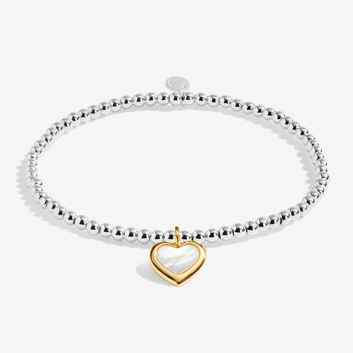 A Little 'With Love Always' Bracelet In Silver and Gold Plating 10210