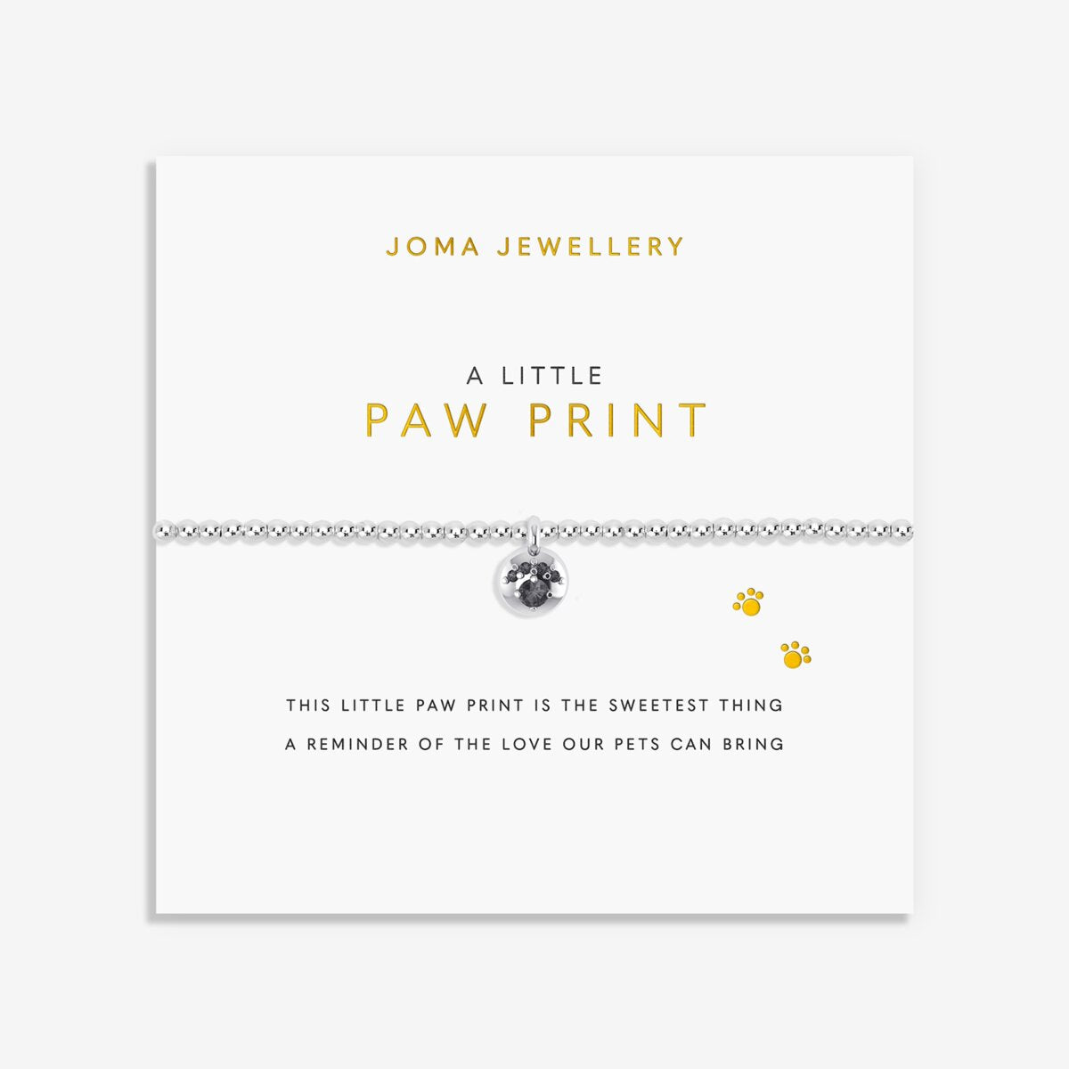 A Little Paw Print Bracelet 1094