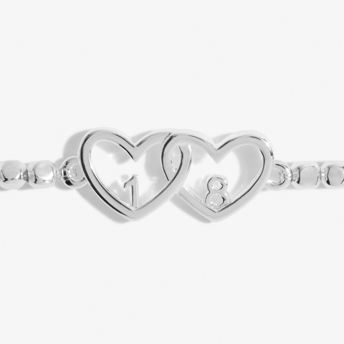 Forever Yours 'Happy 18th Birthday' Bracelet In Silver Plating 6159