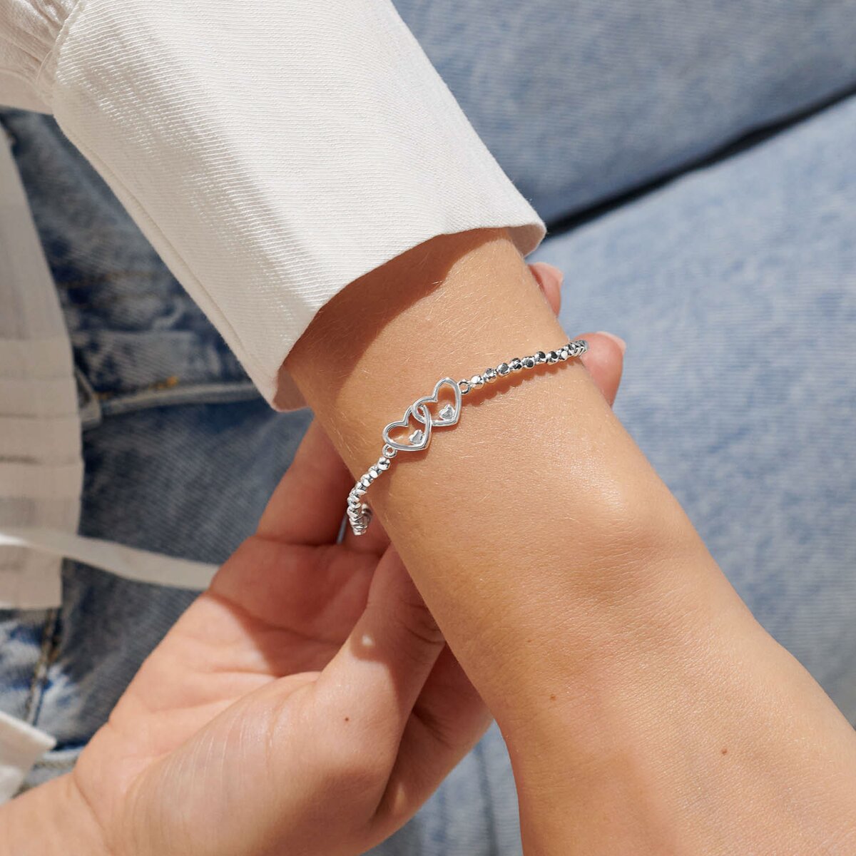 Forever Yours '40th Birthday' Bracelet In Silver Plating 6883