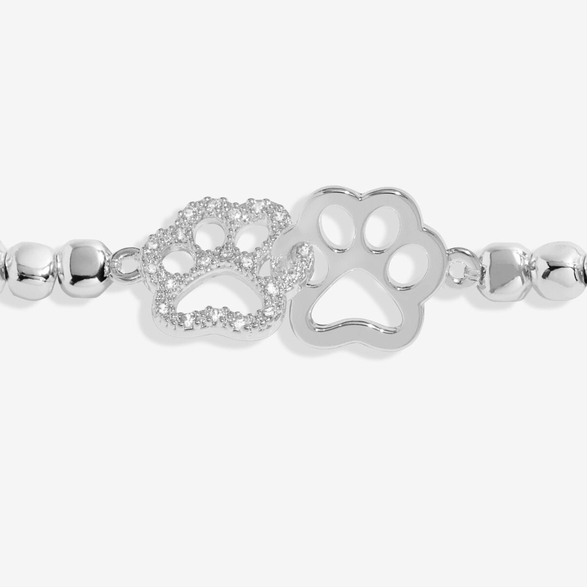 Forever Yours 'Perfect Paw Print' Bracelet In Silver Plating 9350