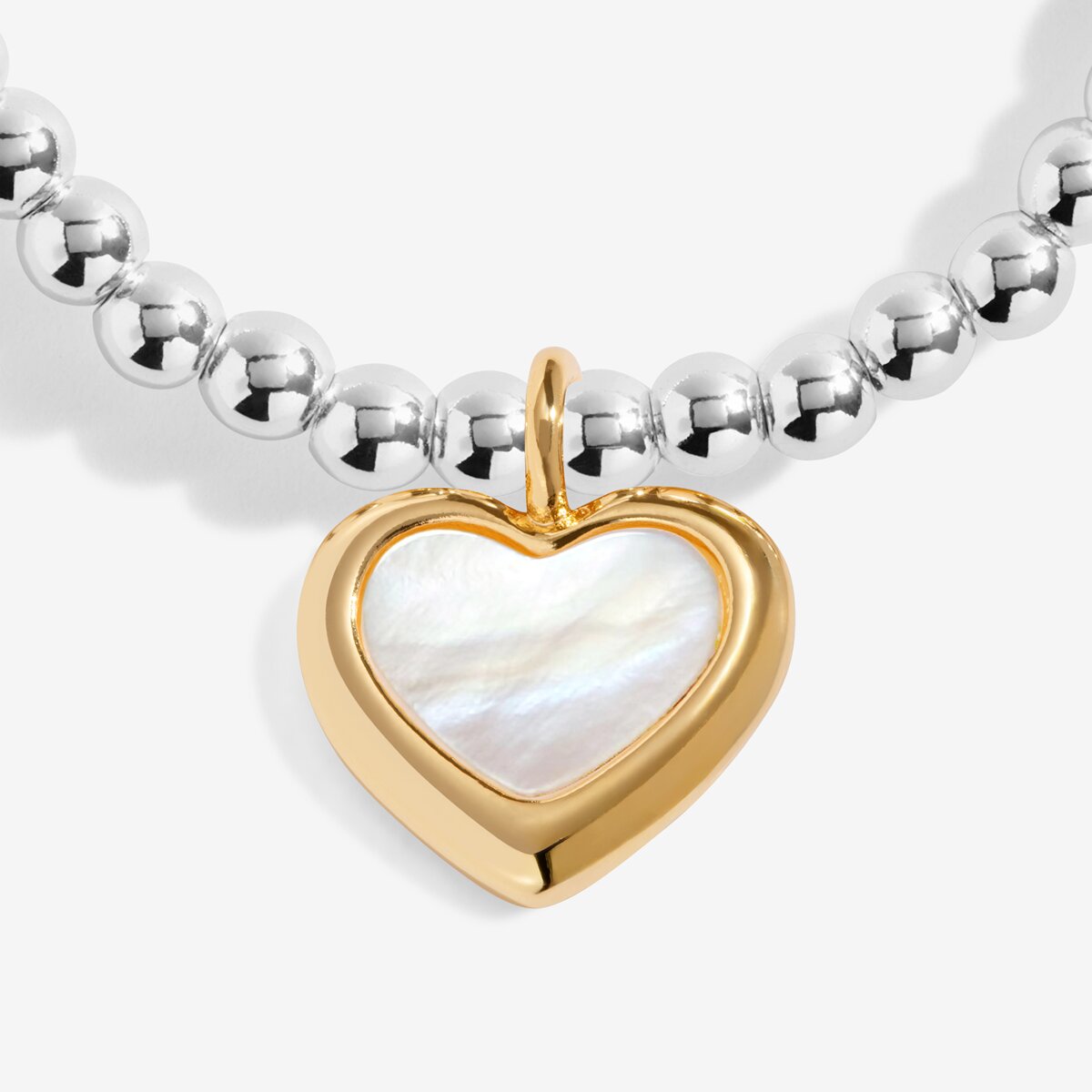 A Little 'With Love Always' Bracelet In Silver and Gold Plating 10210