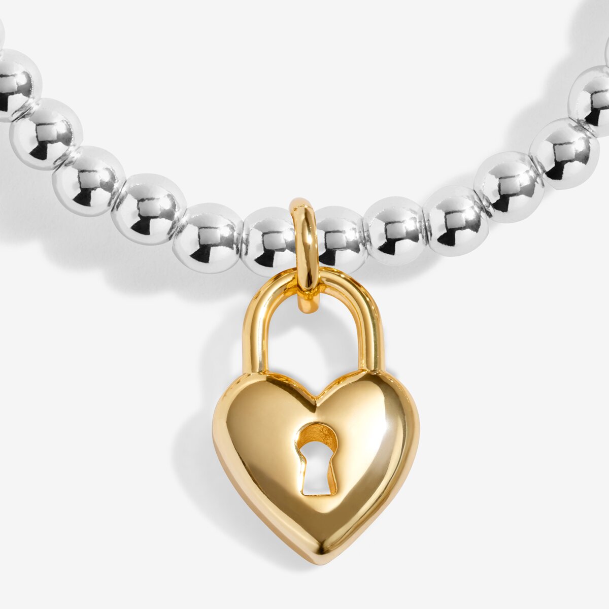 A Little 'Life Is Tough But So Are You' Bracelet In Silver and Gold Plating 10223