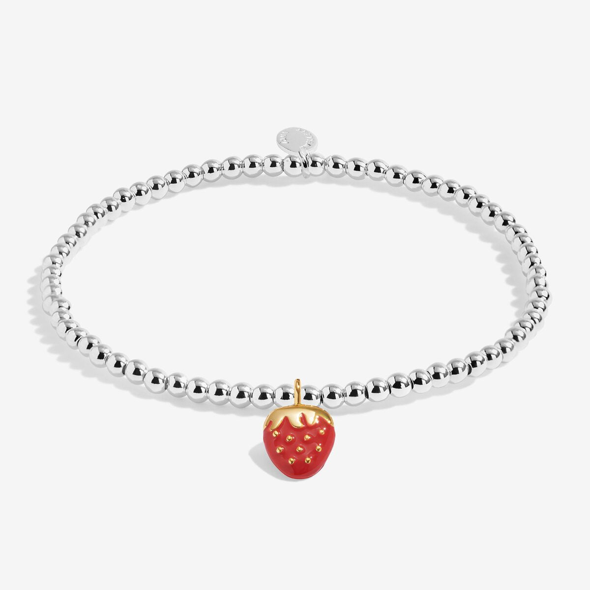 A Little Vibes 'So Berry loved' Bracelet In Silver & Gold Plating 10238