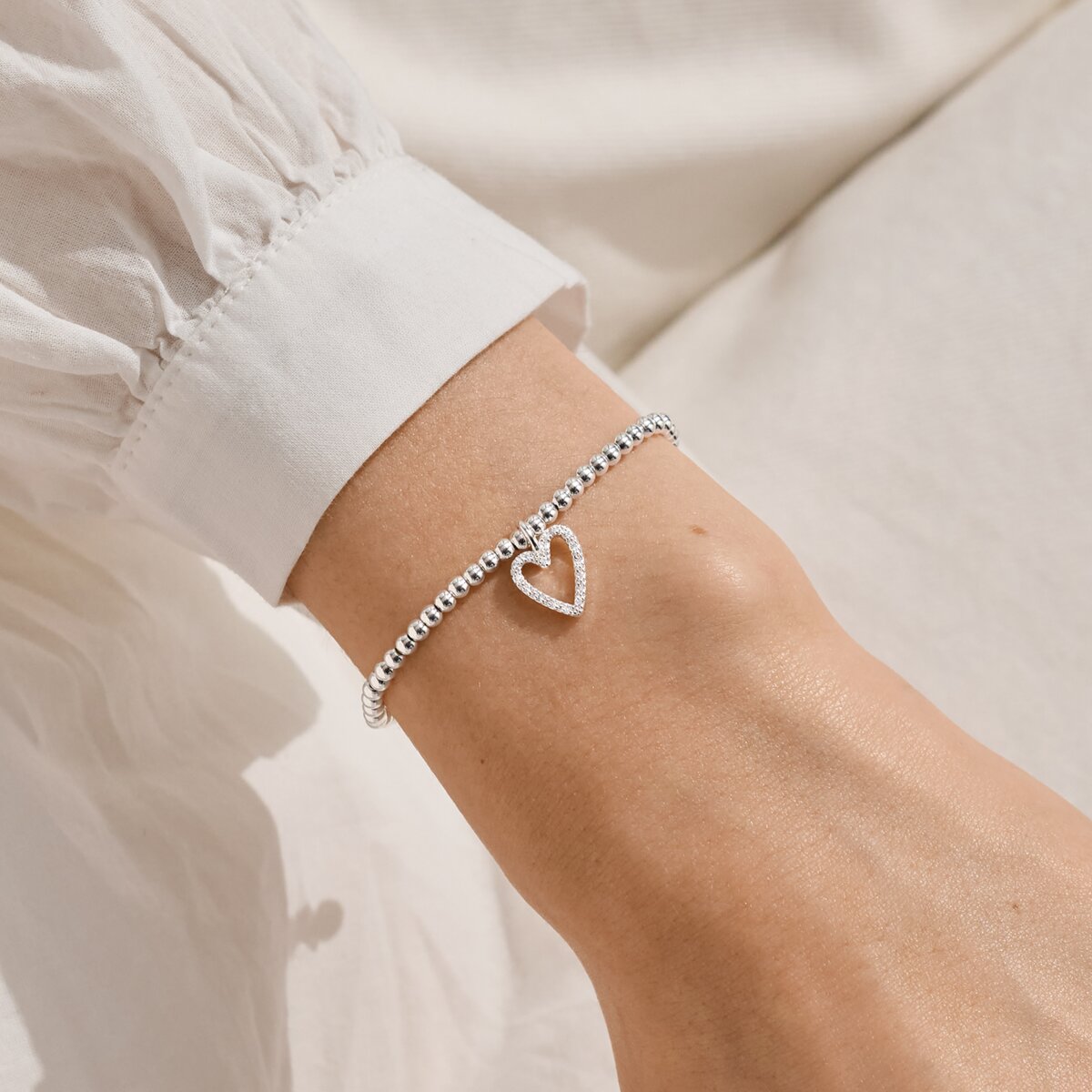 Confetti A Little 'Happy Birthday Sister' Bracelet In Silver Plating 10304