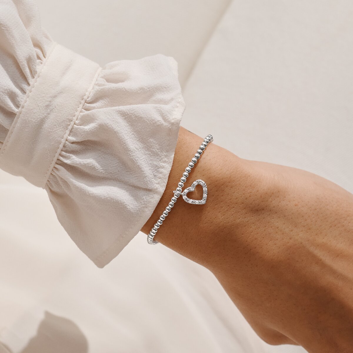 Confetti A Little 'Happy Birthday Daughter' Bracelet In Silver Plating 10305