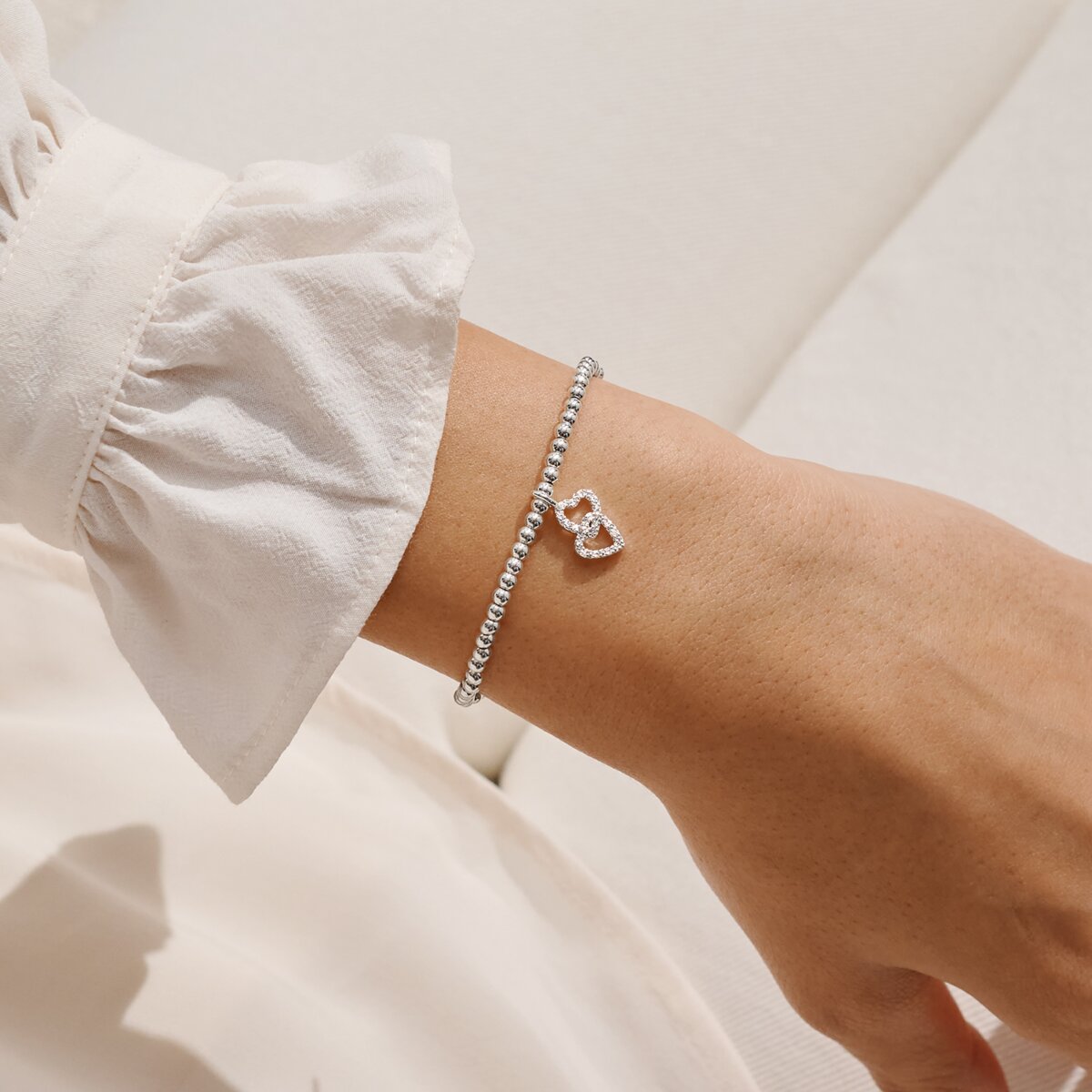 Confetti A Little 'Happy Birthday Friend' Bracelet In Silver Plating 10306