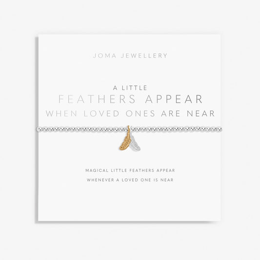 A Little Feathers Appear When Loved Ones Are Near Bracelet 3801