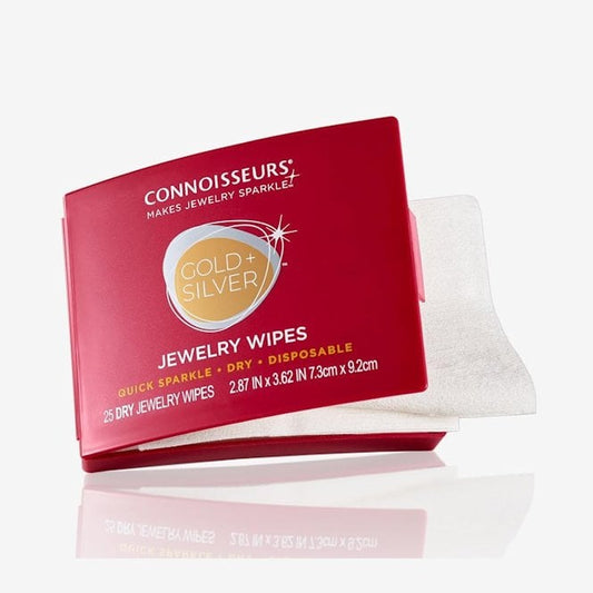 Connoisseurs Jewellery Wipes for Gold & Silver