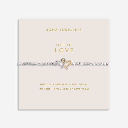 Forever Yours 'Lots of Love' Bracelet In Silver Plating 5767