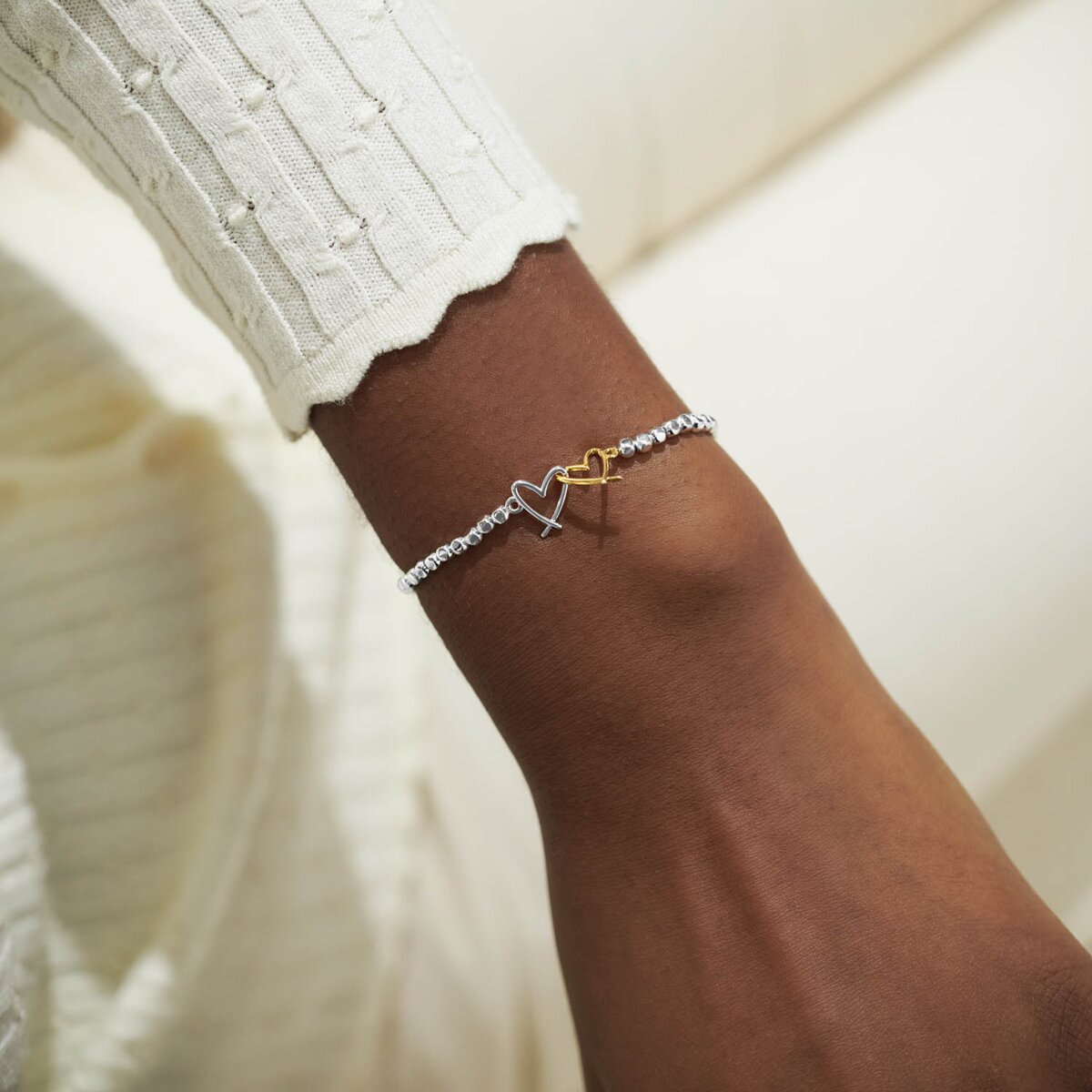 Forever Yours 'Lots of Love' Bracelet In Silver Plating 5767