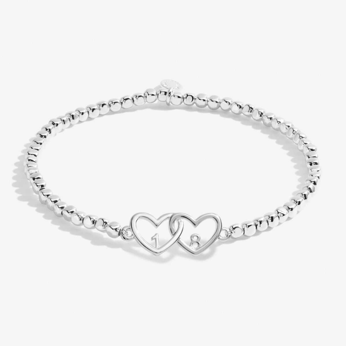 Forever Yours 'Happy 18th Birthday' Bracelet In Silver Plating 6159