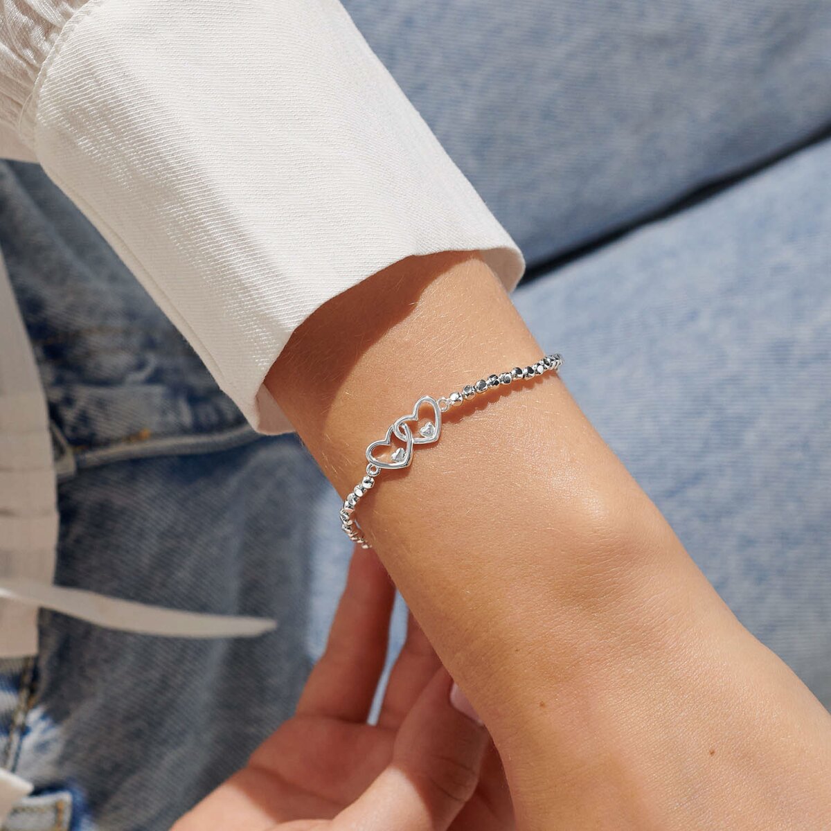 Forever Yours '50th Birthday' Bracelet In Silver Plating 6884