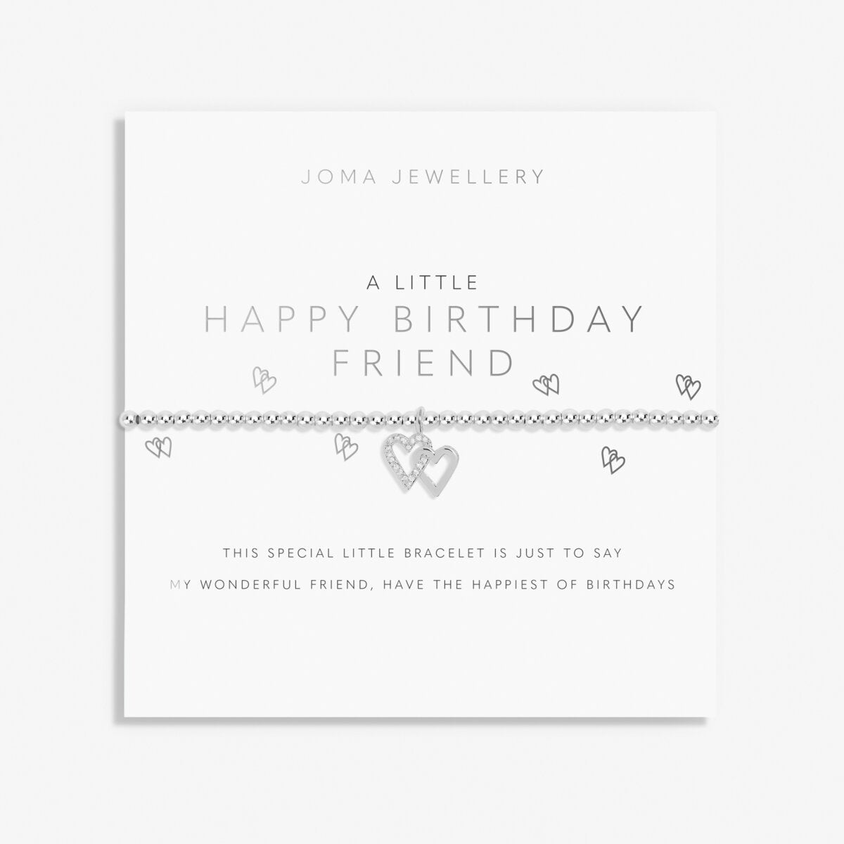 A Little 'Happy Birthday Friend' Bracelet 7409