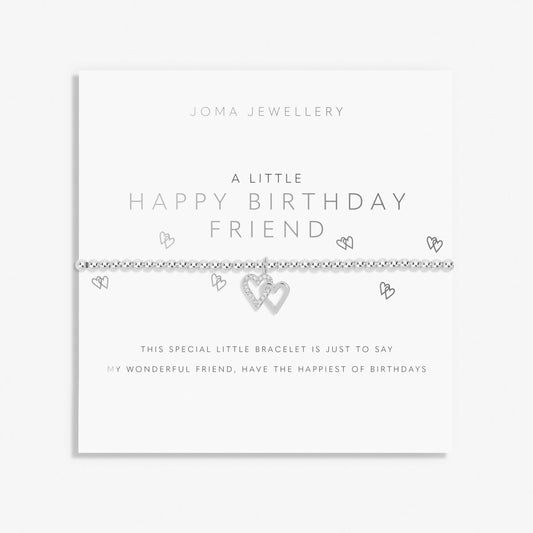 A Little 'Happy Birthday Friend' Bracelet 7409