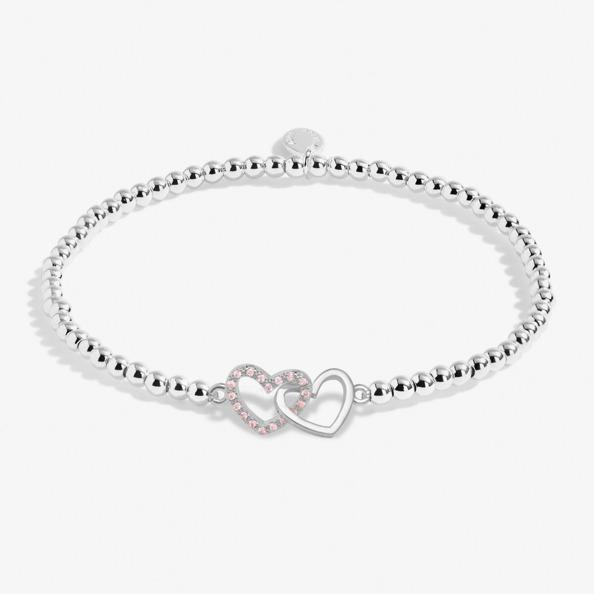 A Little 'Beautiful Bestie' Bracelet In Silver Plating 7413