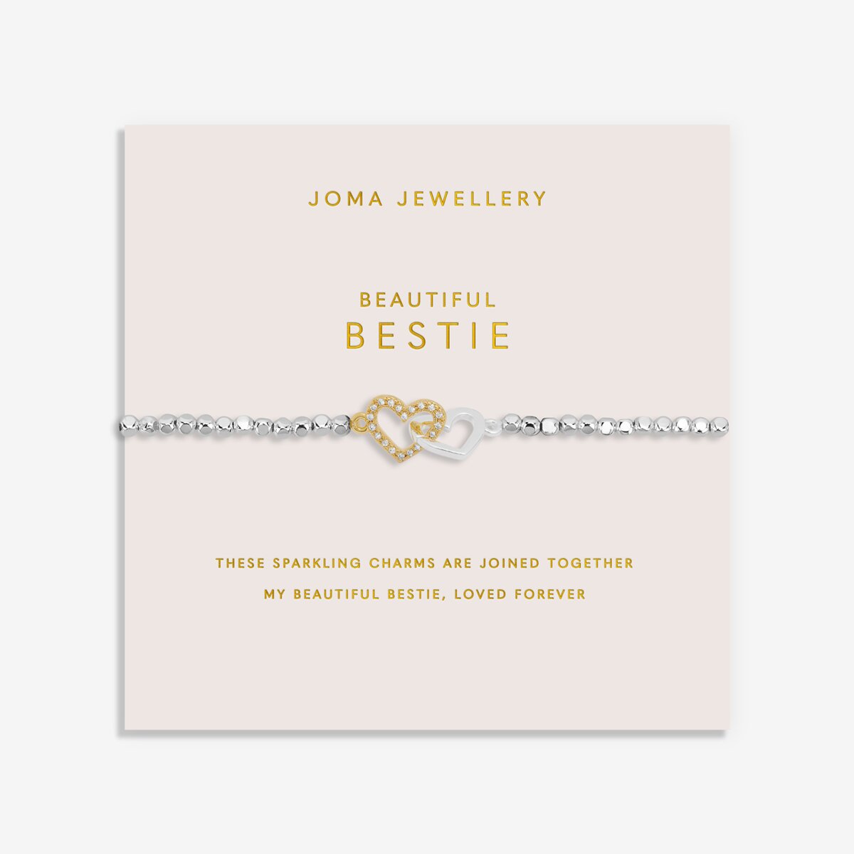 Forever Yours 'Beautiful Bestie' Bracelet In Silver Plating 7481