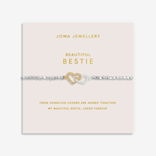 Forever Yours 'Beautiful Bestie' Bracelet In Silver Plating 7481