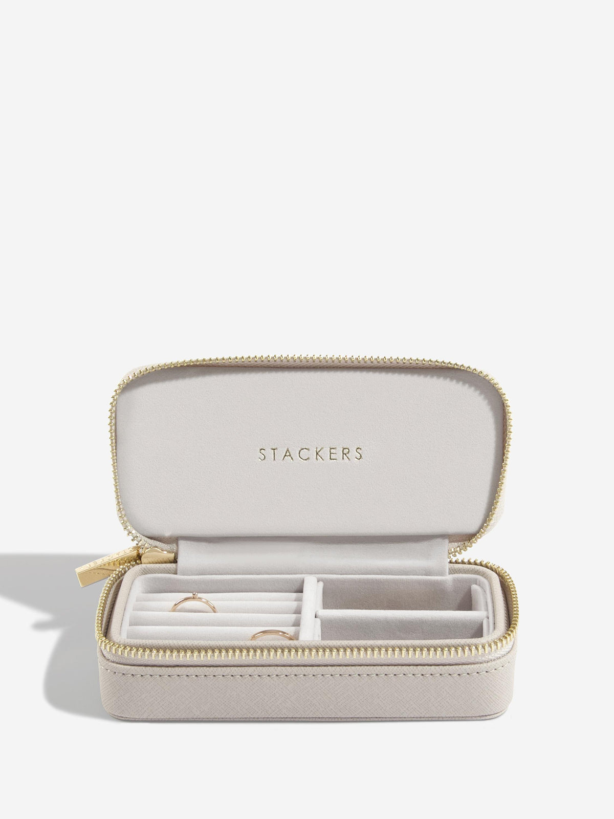 Medium Zipped Travel Jewellery Box