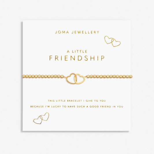 A Little 'Friendship' Bracelet In Gold Plating 7589