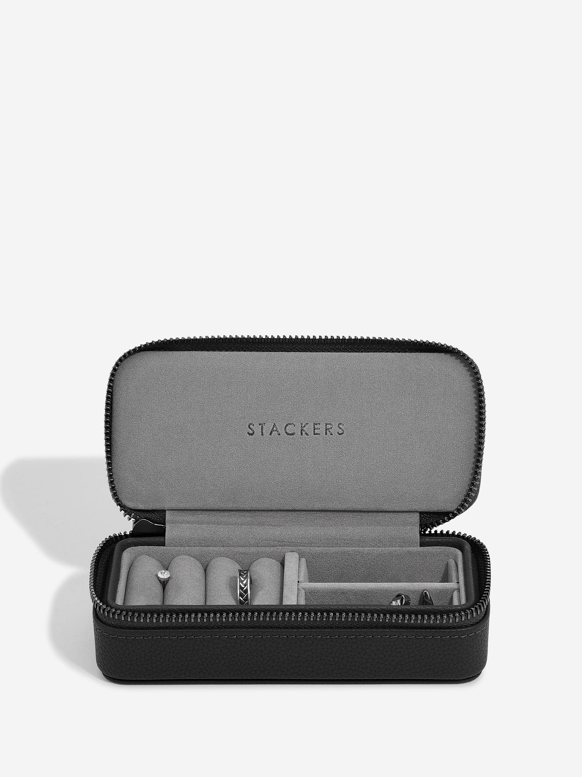 Medium Zipped Travel Jewellery Box Mens
