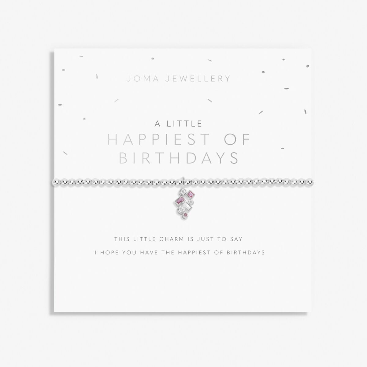 A Little 'Happiest Of Birthdays' Bracelet 8149
