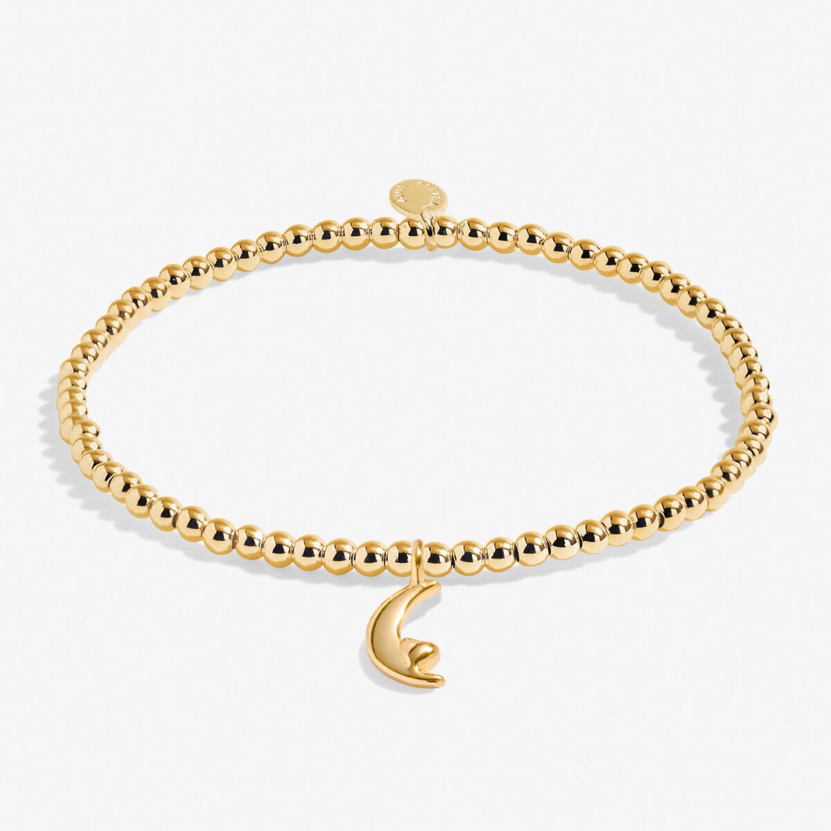 A Little ' Love You To The Moon and Back ' Bracelet in Gold Plating 8212