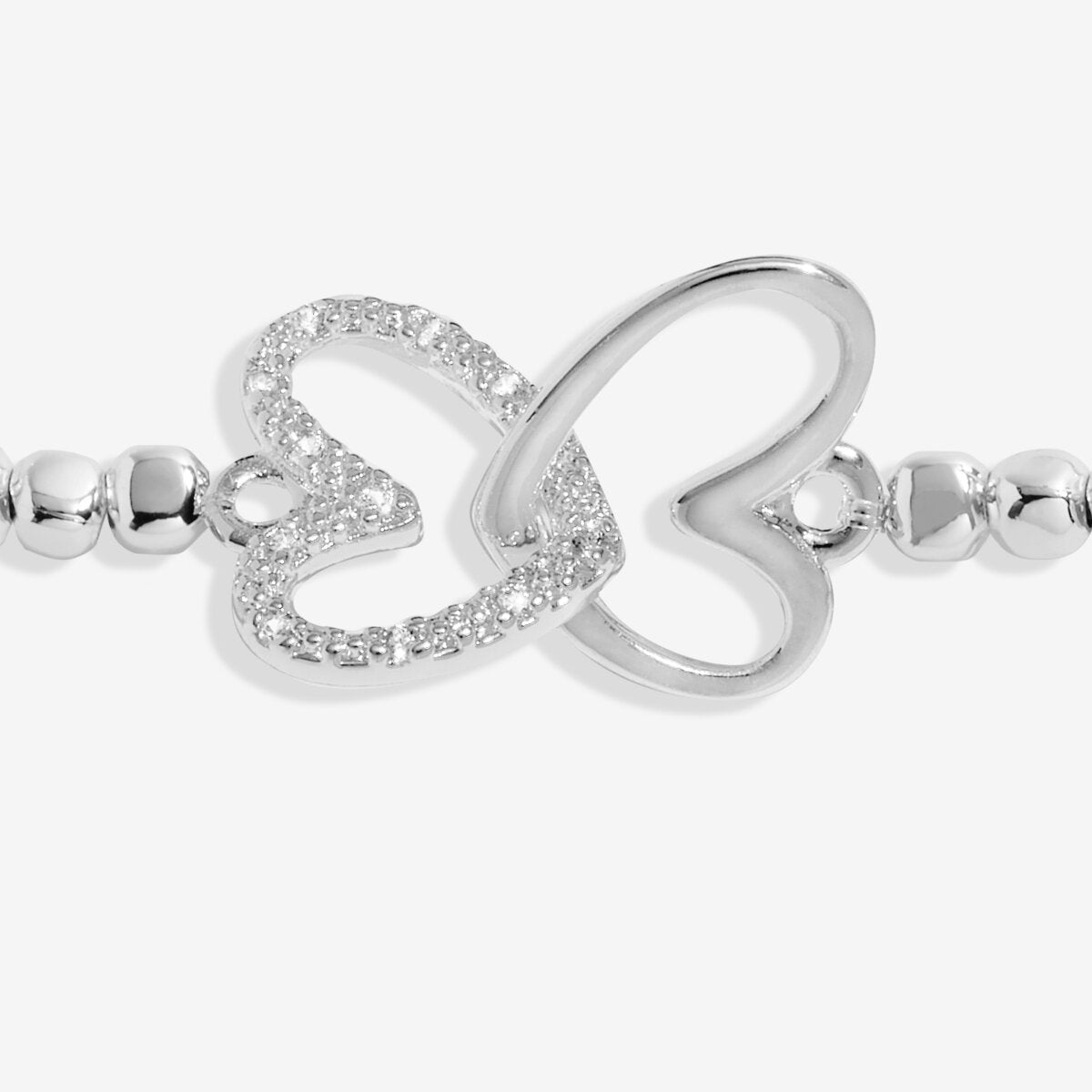 Forever Yours 'You are beautiful' Bracelet In Silver Plating 9347
