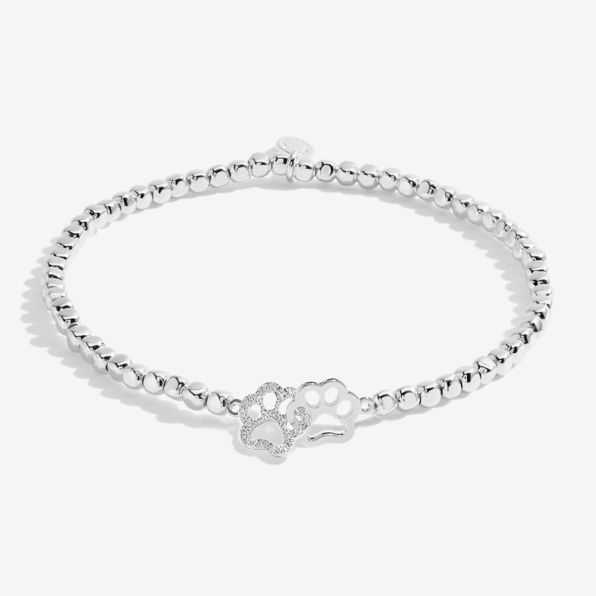 Forever Yours 'Perfect Paw Print' Bracelet In Silver Plating 9350