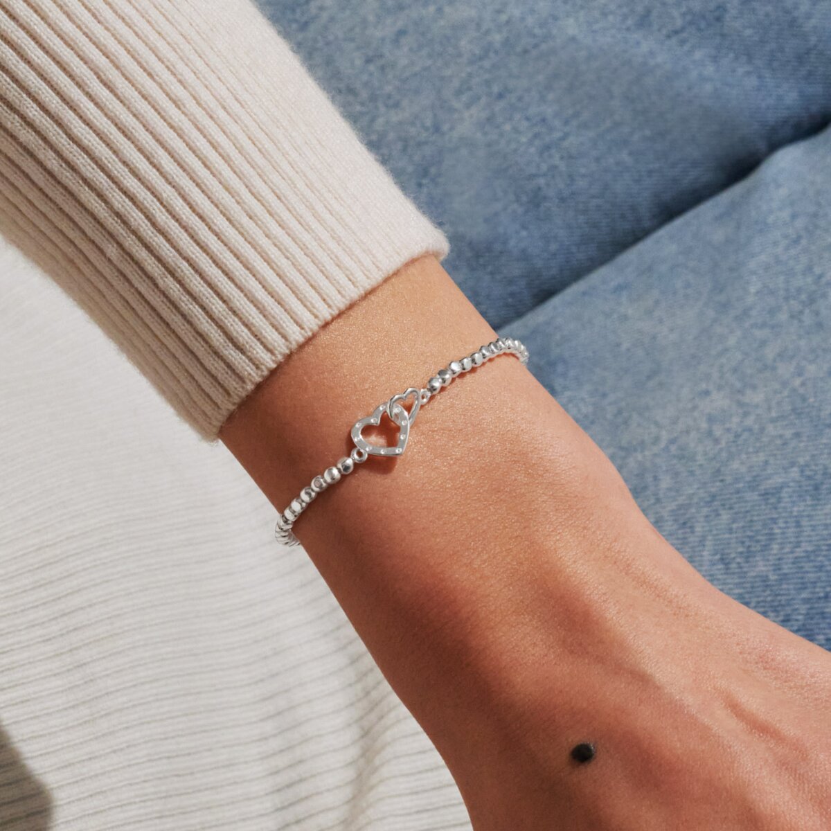 Forever Yours 'You are the best Nana ever' Bracelet In Silver Plating 9710