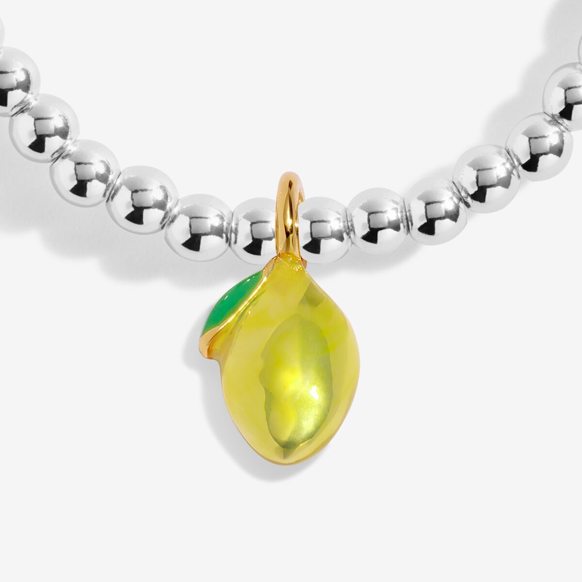 A Little Vibes 'The Zest is Yet to come' Bracelet In Silver Plating 9837