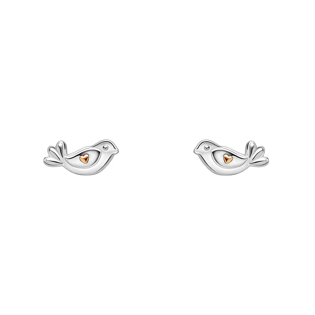 Laura Ashley Rosmere Love Mini Bird Stud Earrings