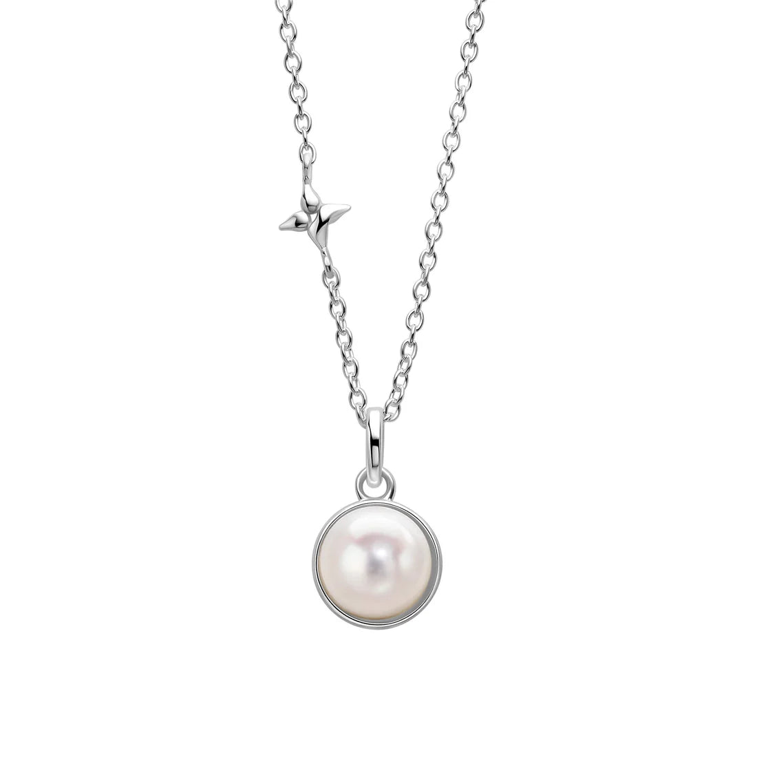 Laura Ashley Hartley Check Pearl Necklace