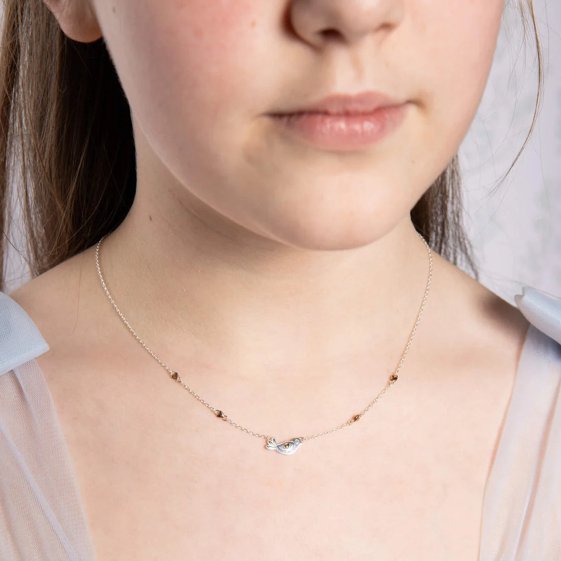 Laura Ashley Rosmere Love Mini Bird Necklace