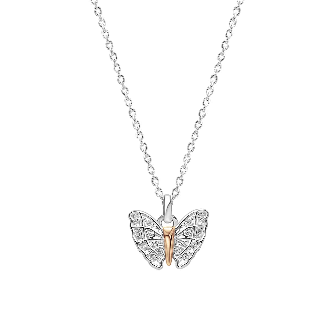 Laura Ashley Butterfly Garden Necklace