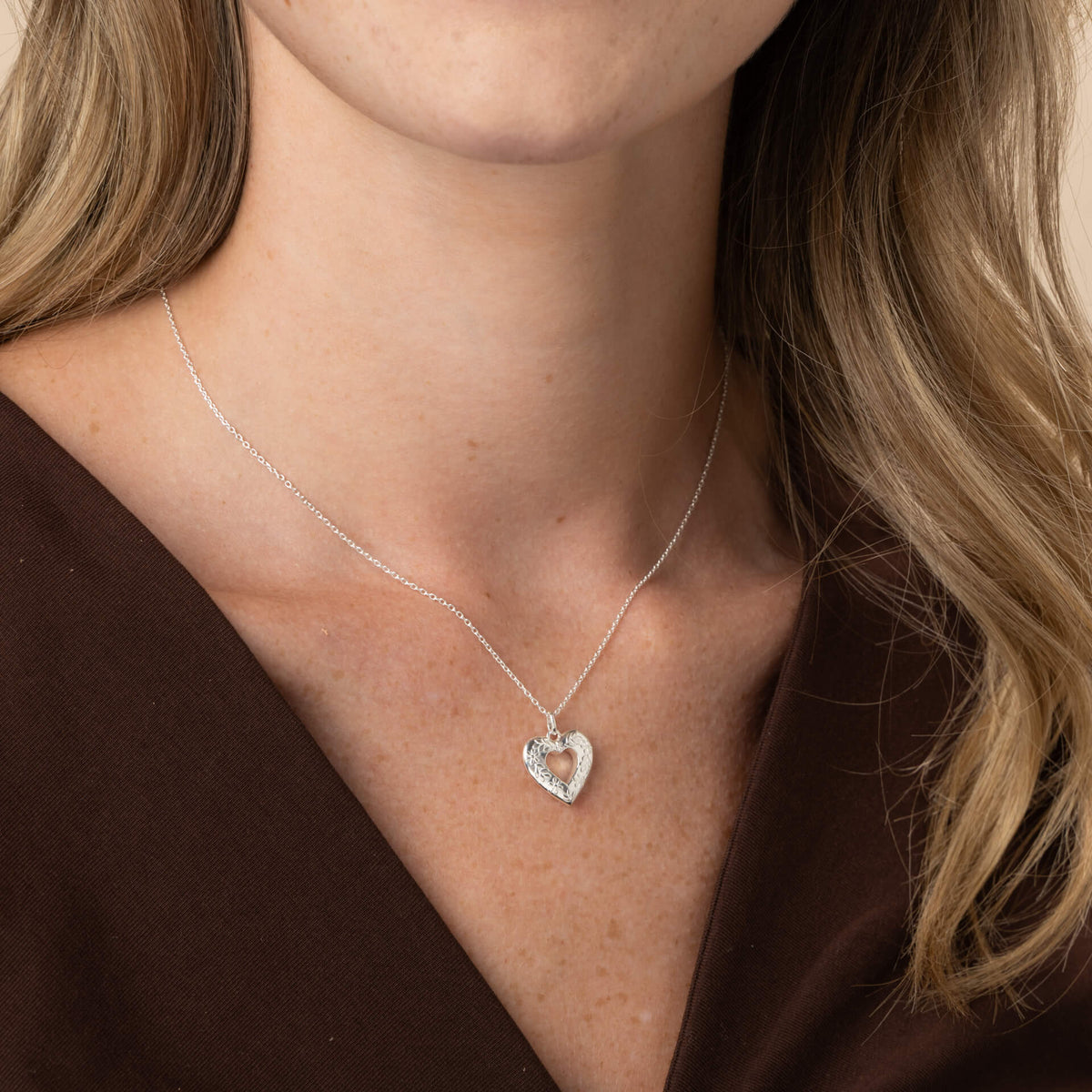 Laura Ashley Nordic Heart Mini Me (Big) Necklace