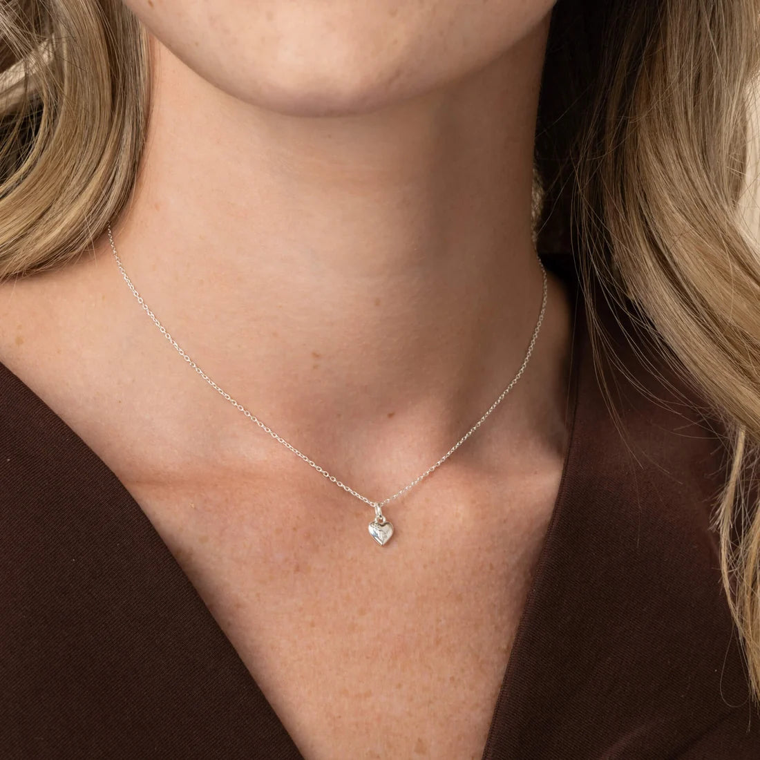 Laura Ashley Nordic Heart Mini Me (Little) Necklace