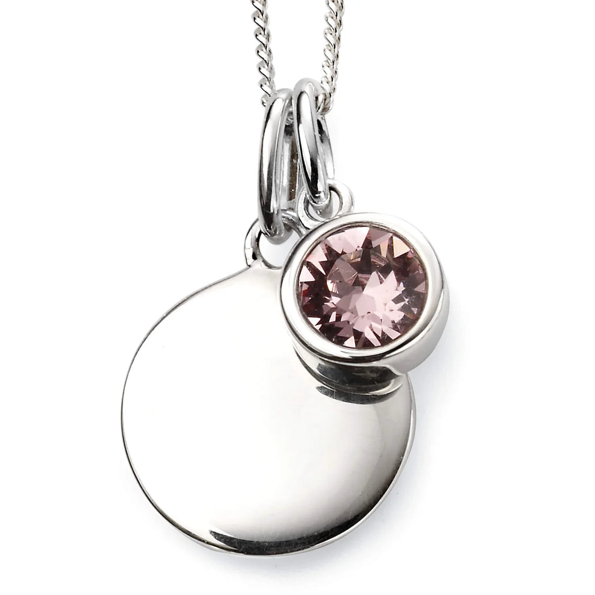 Crystal Birthstone Pendant