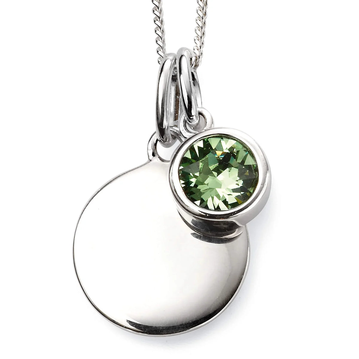 Crystal Birthstone Pendant