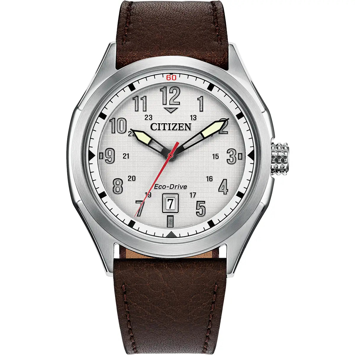 Citizen Watch Terra Force Textured Dial Leather AW1890-19B