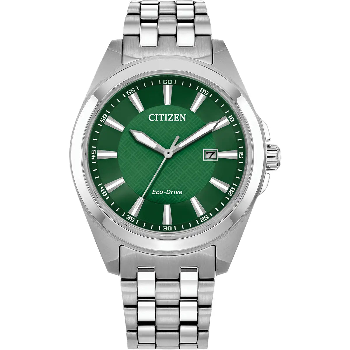 Citizen Watch Classic Green EcoDrive Stainless Steel BM7530-50x