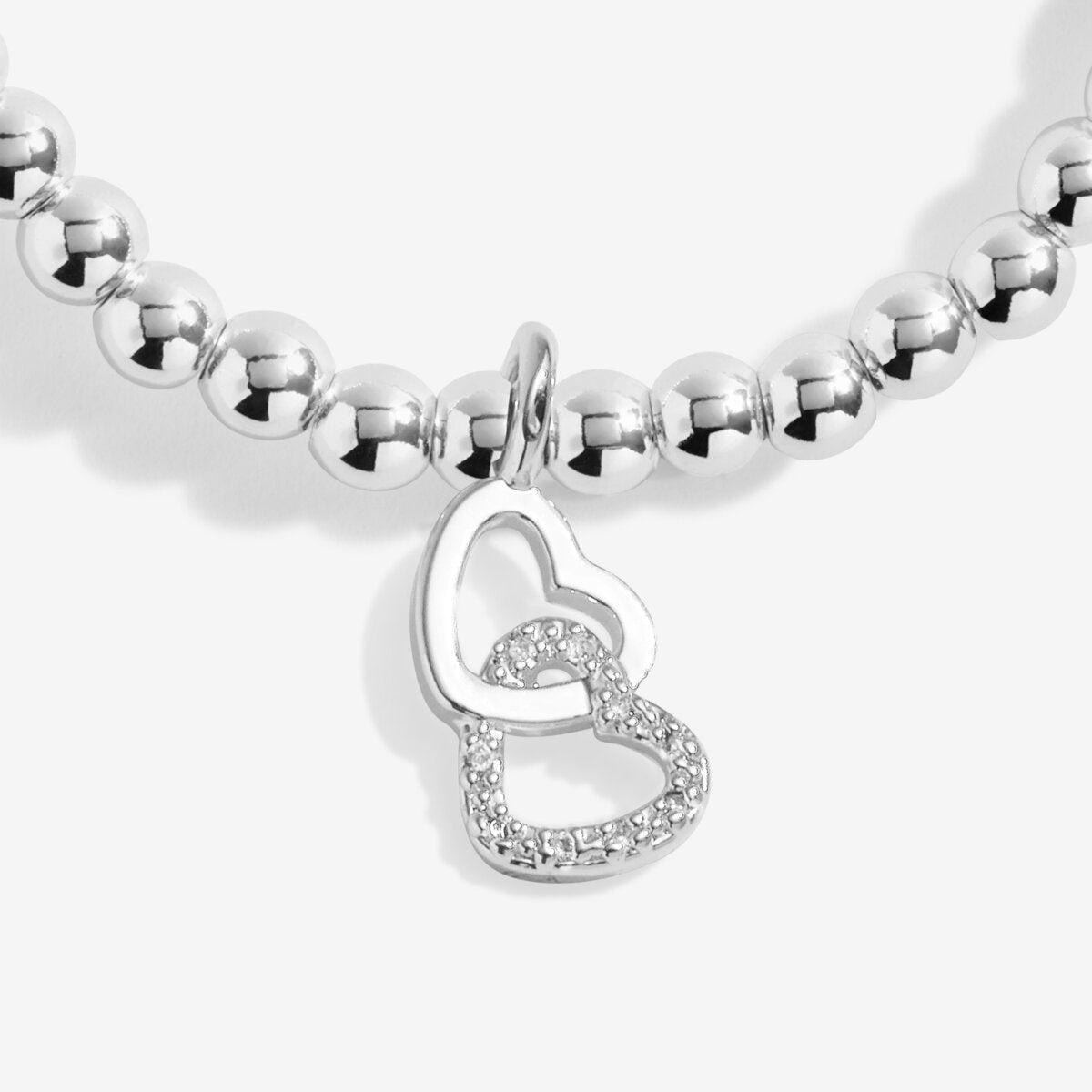 Kids' A Little 'Happy Birthday Bestie' Bracelet in Silver Plating c917