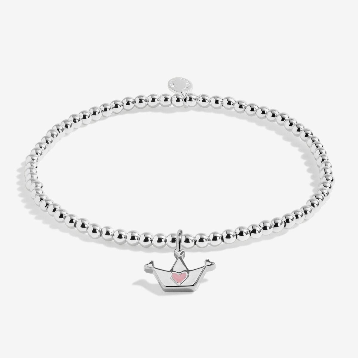 Kids' Confetti A Little 'Birthday Princess' Bracelet in Silver Plating c973