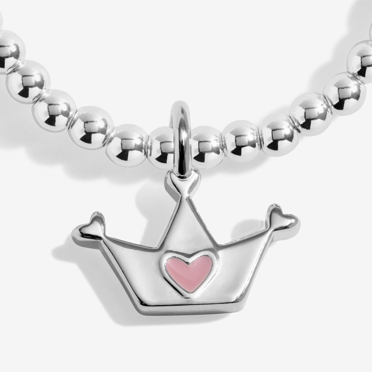 Kids' Confetti A Little 'Birthday Princess' Bracelet in Silver Plating c973