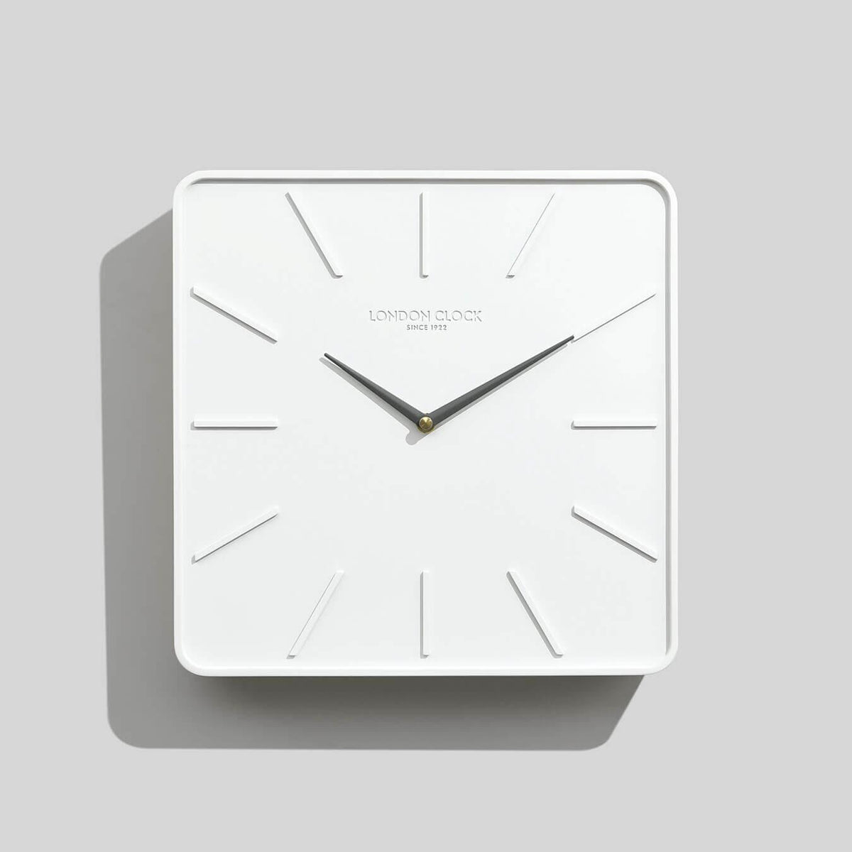Hygge Square Oak & Resin Wall Clock