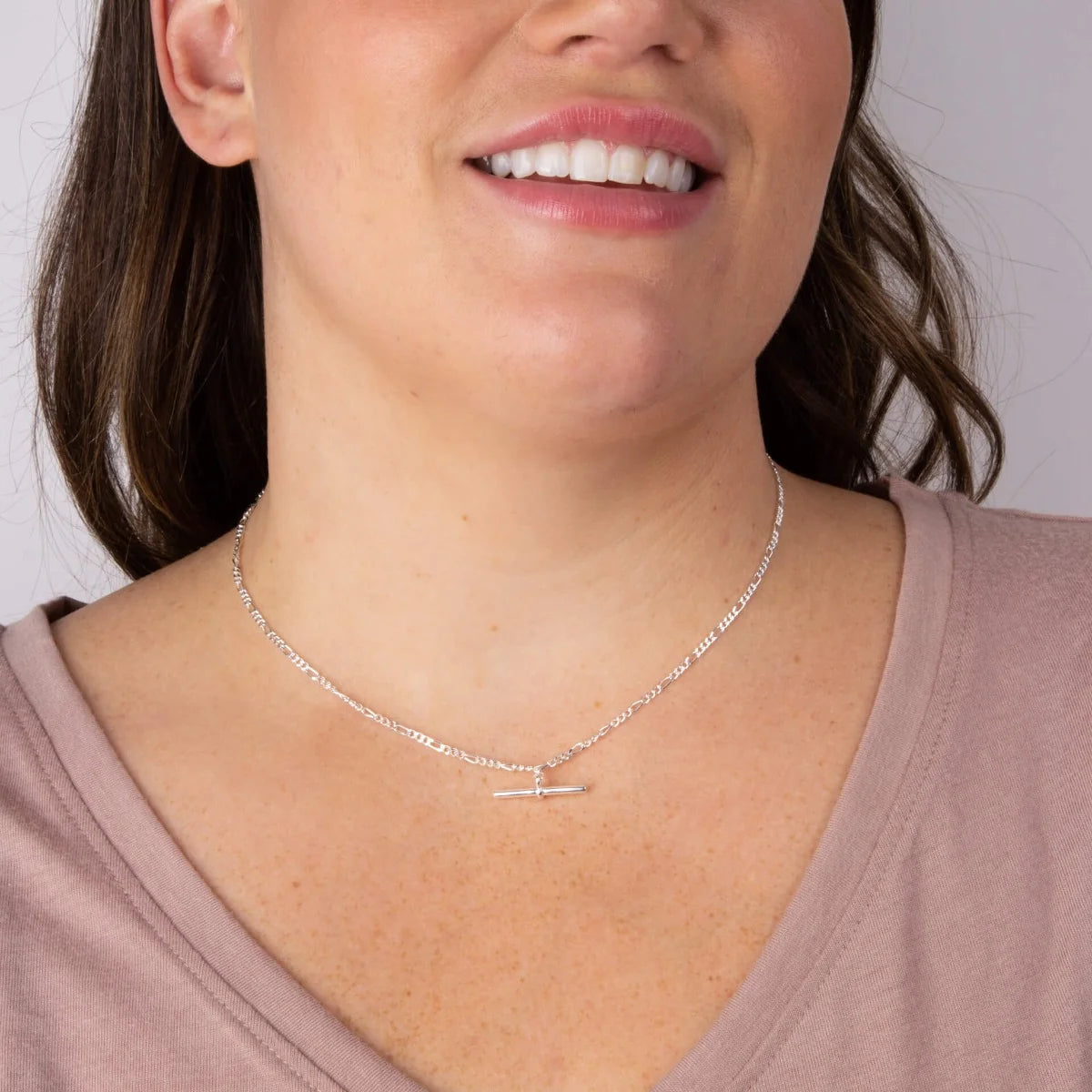 T-Bar Link Chain Necklace